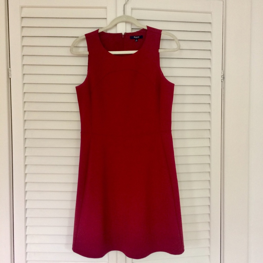 Madewell adore dress in wine, size 8